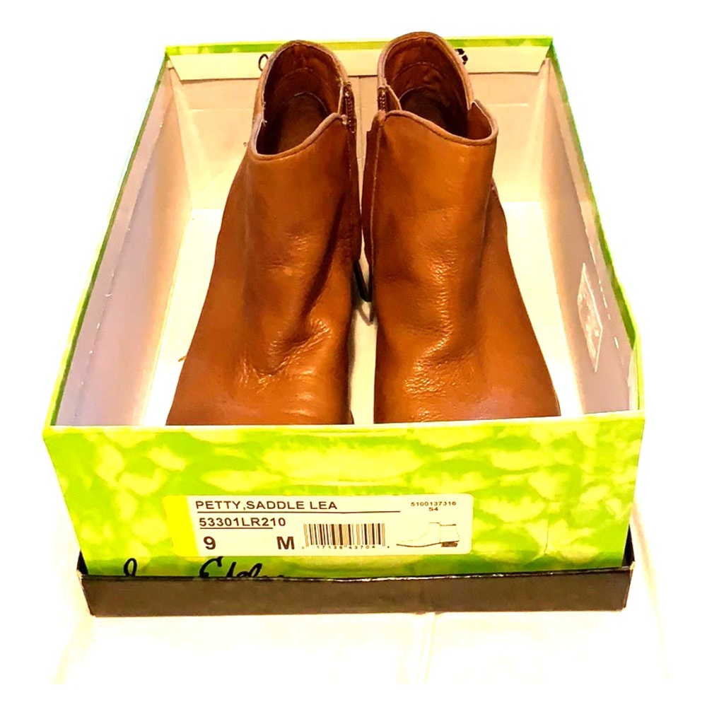 Sam Edelman Petty Ankle Booties - Saddle